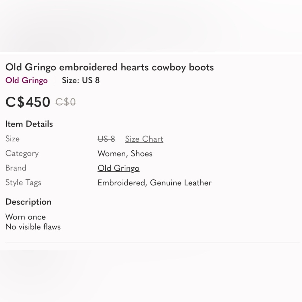 OLD GRINGO LITTLE G BLACK BOOTS (8) - Picture 11 of 13